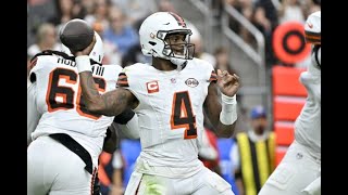 Comparing Jayden Daniels to Deshaun Watson on Deep Passes  Sports4CLE 10324 [upl. by Olifoet]