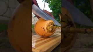 A big king coconut🌴🥥🔪😍  coconut cutting  king coconutcoconut fruit satisfying short [upl. by Dewayne224]