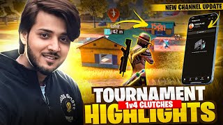 Tournament Highlight🏆 Never Give up Attitude  New Channel update [upl. by Ennavoj]