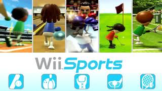 Title Screen  Wii Sports  No Copyright Nintendo Music [upl. by Rozina]