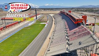 NASCAR Auto Club Speedway Demolition Drone Construction Update [upl. by Huggins807]