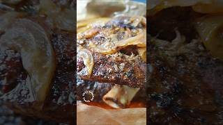 Le gigot dagneau au fourutra tender baked leg of Lamb food shortvideo shortsvideo shorts [upl. by Adnirolc]