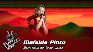 Mafalda Pinto  quotSomeone Like Youquot  Prova Cega  The Voice Kids [upl. by Nomaid]