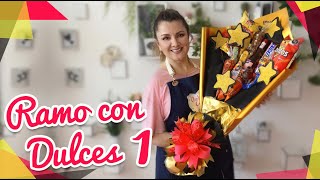 💐Ramo con 🍫 Dulces 🍭🍬 14 de febrero ❣️amor y amistad diy ❣️Chuladas Creativas [upl. by Rubio827]