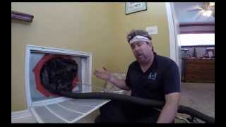 Full Air Duct Cleaning Demonstration  A1 Duct Cleaning  Orange County CA [upl. by Castle830]