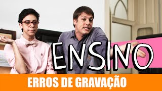 ERROS DE GRAVAÇÃO  ENSINO [upl. by Woodrow]