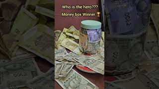 Money box Winner 🏆   Tomorrow moneybox Challenge money moneygang moneygame treasure [upl. by Stace]