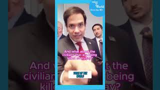 Americas new Secretary of State Marco Rubio 🇺🇸🇮🇱I want them to destroy every element of Hamasquot [upl. by Eniloj585]