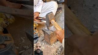 Restoration of axe 🪓 handmade amazing axe youtubeshorts trending broken blacksmith [upl. by Henning]