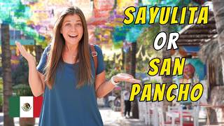 Visiting Sayulita and San Pancho  Which is the Better Mexican Beach Town [upl. by Adiesirb]