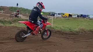 My first ride on the brand new 2024 Gas Gas MC65 dirt bike at Magilligan Motocross Park [upl. by Ginny]