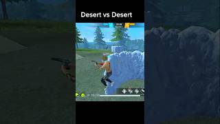 Desert vs Desert 🦅 Headshot 🤓🤪 freefire shorts [upl. by Sokil]