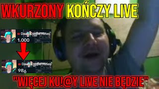 Dawid Jasper WKURZONY KOŃCZY LIVE [upl. by Molton]