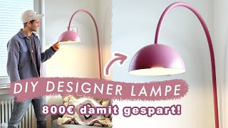 DIY Designer Lampe  Wandleuchte einfach amp günstig selber bauen  EASY ALEX [upl. by Etram76]