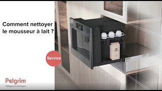 Comment utiliser et nettoyer le mousseur à lait   Service Pelgrim [upl. by Aedrahs453]