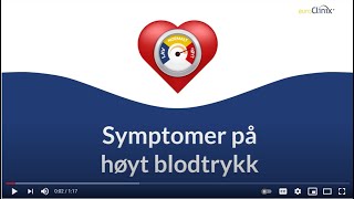 Symptomer på høyt blodtrykk [upl. by Duj463]