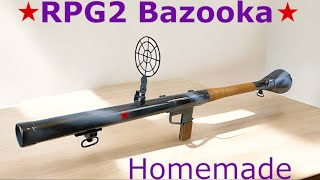 RPG2 Homemade Bazooka базука Funny Panzerfaust Part 1 [upl. by Stila]