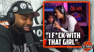 Reacting to Akademiks Getting The Blammy Pulled On Him on freshandfit [upl. by Nolyk]