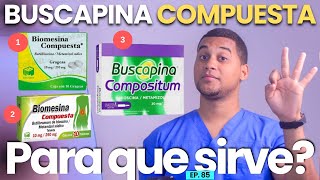 BUSCAPINA COMPUESTA PARA QUE SIRVE  3 COSAS [upl. by Bilow]