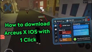 How to Install Arceus X IOS With 1 Click  IOS 15  IOS 17  DIRECT INSTALL [upl. by Aenat]