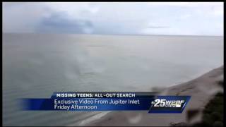 Exclusive Video may be of missing teens leaving Jupiter Inlet [upl. by Hpeseoj]