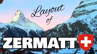 Ski Zermatt Mountain Layout amp Where to Stay [upl. by Aeresed127]