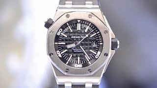 AUDEMARS PIGUET ROYAL OAK OFFSHORE 15703STOOA002CA01 STEEL AUTOMATIC WATCH  Chronostore [upl. by Yerxa]