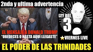 ⭐️ Viernes ⭐️ LIVE ⭐️ El Poder de las Trinidades [upl. by Arayt]