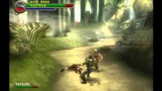 MK Shaolin Monks  Reptile full gameplay part 226 [upl. by Ramedlab]