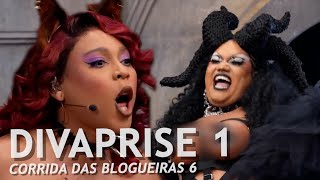 Corrida das Blogueiras 6  DIVAPRISE  Episódio 1 [upl. by Atilrahc]