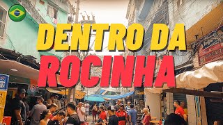 SUBIMOS a ROCINHA  Dentro da MAIOR FAVELA DO BRASIL [upl. by Ecnaret]