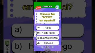 Como se fala essas palavras em Espanhol  🤓🧠✅ quiz diversão espanhol fyy paravoce [upl. by Kiran]