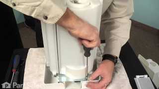 Refrigerator Repair  Replacing the Ice Bucket Frigidaire Part  241734001 [upl. by Granese640]