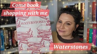 Come to Waterstones with me 📚 Book shopping and haul 🛍️ [upl. by Eissed387]