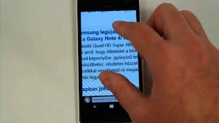 Nokia Lumia 735 unboxing and handson [upl. by Hsotnas746]