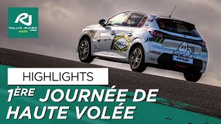 Rallye Jeunes Yacco FFSA  première journée de haute volée ✔ [upl. by Itnavart489]