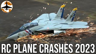 One More Year of Plane Crashes 2023 RC Plane Crash Compilation [upl. by Allemap]