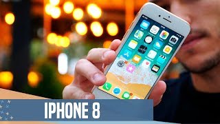 iPhone 8 review en español [upl. by Stryker]