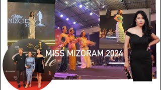 Miss Mizoram 2024 Grand Finale vlog bts 📹  mizo vlog🖤 [upl. by Viradis]