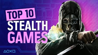 Top 10 Best Stealth Games on PS4 [upl. by Furnary]