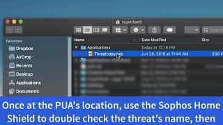 Sophos Home  Manual PUA removal [upl. by Llet]