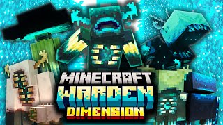 I Survived the WARDEN DIMENSION in MODDED MINECRAFT [upl. by Ketti]