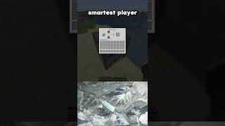 Smartest Minecraft Player minecraft [upl. by Tandi]