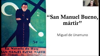 quotSan Manuel Bueno mártirquot análisis literario Parte 1 [upl. by Launcelot275]