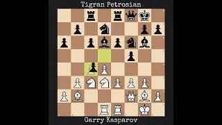 Garry Kasparov vs Tigran Petrosian  Niksic Yugoslavia  1983 [upl. by Yrocaj]