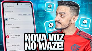 Saiu uma Nova Voz No Waze  Veja agora como ATIVAR a Voz do McFiot [upl. by Shaina]