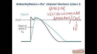 Antiarrhythmic drugs sodium channel blockers [upl. by Lucio308]