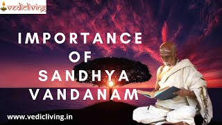 Importance of Sandhya Vandanam [upl. by Dnalon847]