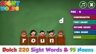 Meet the Sight Words Collection  Pre K to Grade 3  Dolch Words Video [upl. by Grim]