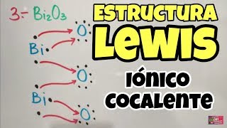 Estructura de Lewis paso a paso Enlaces Químicos [upl. by Eirotal]